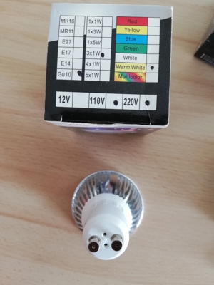 Leuchtmittel LED BULB spezial 5 Stück