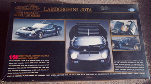 Marui Lamborghini Jota High Technical Model 1:24 OVP   Sammlerstück, rar Bild 4