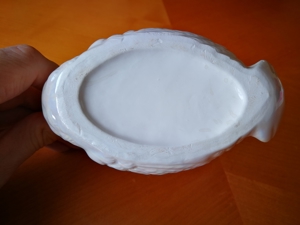Vase weißer Schwan (Deko) Bild 4