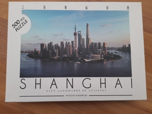 Puzzle Motiv Shanghai - 500 Teile Bild 1