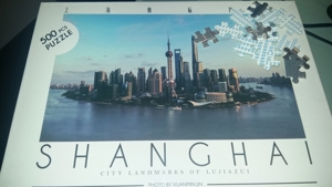 Puzzle Motiv Shanghai - 500 Teile Bild 2