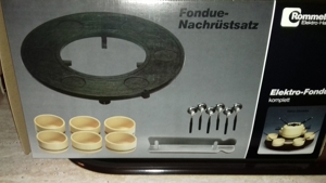 Fondue-Set, elektrisch, Rommelsbacher Bild 2