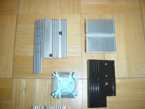 6 X Kühlkörper Kühlbleche aus Aluminium Bild 2