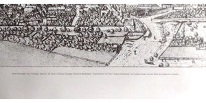 Alte Stadtansicht Stuttgart 1592 Jonathan Sauter Bild Kupferstich Bild 4