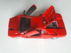 Lamborghini Diablo Coupe Rot 1990-2001 1/24 - 1:24 - unbespielt! Bild 6