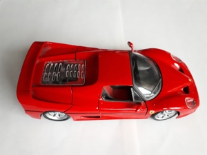 Ferrari F50 Coupe Rot 1996-1997 - 1:24 unbespielt! Bild 2