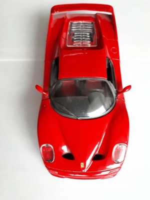 Ferrari F50 Coupe Rot 1996-1997 - 1:24 unbespielt! Bild 4