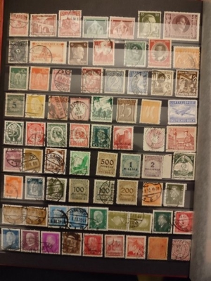 16 Seiten Briefmarken Deutsches Reich,Besetzung,Länder!! Ca.1000 Stück Bild 8