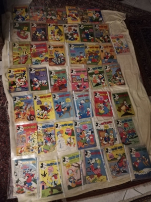 76 Micky Maus Hefte hauptsächlich 1980/81 wenig Neuere 1997, 2003 2005