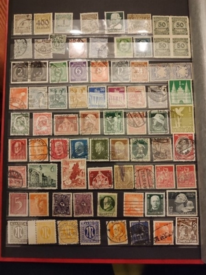 16 Seiten Briefmarken Deutsches Reich,Besetzung,Länder!! Ca.1000 Stück Bild 14