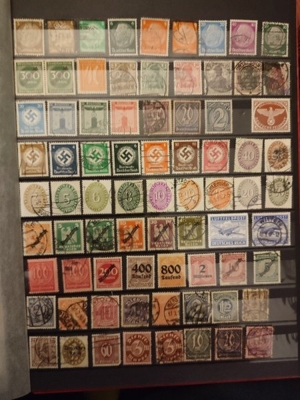 16 Seiten Briefmarken Deutsches Reich,Besetzung,Länder!! Ca.1000 Stück Bild 3