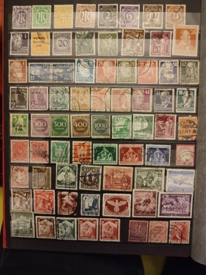16 Seiten Briefmarken Deutsches Reich,Besetzung,Länder!! Ca.1000 Stück Bild 6