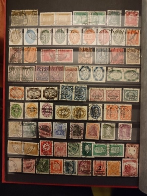 16 Seiten Briefmarken Deutsches Reich,Besetzung,Länder!! Ca.1000 Stück Bild 10