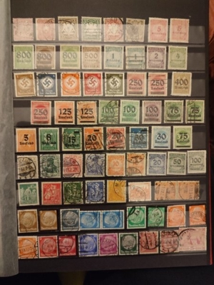 16 Seiten Briefmarken Deutsches Reich,Besetzung,Länder!! Ca.1000 Stück Bild 7