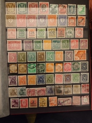 16 Seiten Briefmarken Deutsches Reich,Besetzung,Länder!! Ca.1000 Stück Bild 5