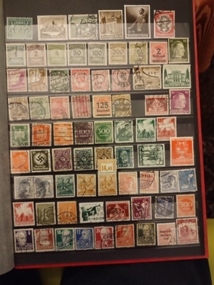 16 Seiten Briefmarken Deutsches Reich,Besetzung,Länder!! Ca.1000 Stück Bild 2