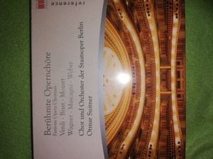 CD Berühmte Opernchöre Verdi Bizet Mozart Wagner Staatsoper Berlin NEU !