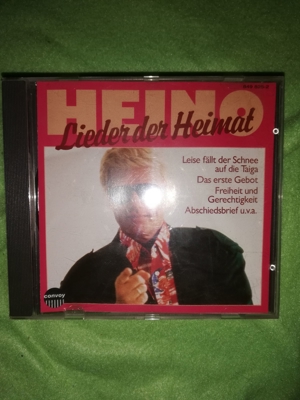 CD HEINO Lieder der Heimat 12 tolle Lieder !! Versand für 2 Eur möglich!