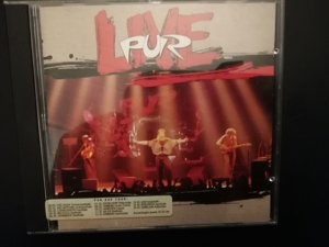 CD PUR LIVE 1992 produziert von Dieter Falk 13 Titel der Superband!