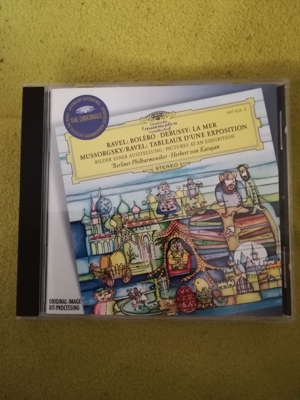 CD Ravel Bolero Debussy La mer Mussorgsky Ravel Tableaux d`une exposition
