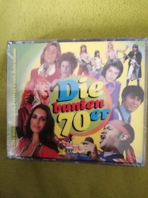 5 CD Box Die bunten 70er 1997 Das Beste Artikelzustand: Neu und OVP