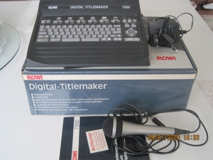 TCM-Videorecorder, HAMA-AV-Processor 124, ROWI-Titelmaker 7200 Bild 3