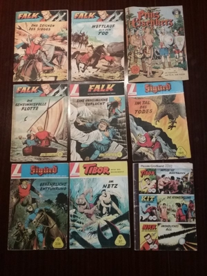 Comics der 50er und 60er.