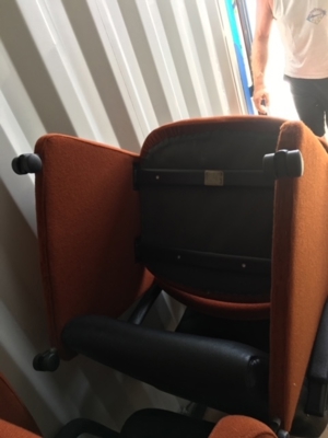 4 Super Sessel mit Rollen Marke Ahrends Bild 3