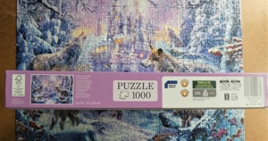 Puzzle 1000 Teile / Arktische Wölfe / ca-70 x 50 cm / neuwertig Bild 2