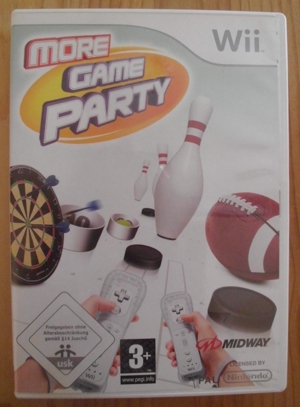 WII Spiel " More Game Party "