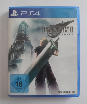 PS4 Spiel Final Fantasy VII Bild 1