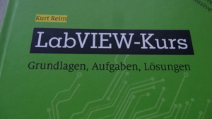 Buch Lab VIEW-Kurs Kurt Reim Elektro Technik Grundlagen Aufgaben Bild 2