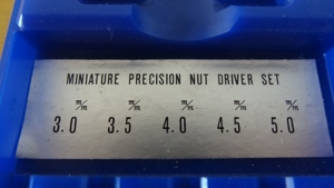 Werkzeug Miniature Precision Nut Driver Set, in Box Bild 4