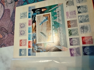 internationale Briefmarkensammlung 3alben zu verkaufen Bild 4