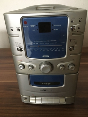 "ClaTronic HiFi", Musikcenter Microanlage, Modell: "MC 1000 CD" Bild 3