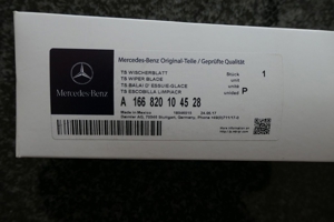 Original Mercedes GLE ML W166 Teilesatz Wischerblätter Frontscheibe und 1 Wischerblatt Heckscheibe Bild 3