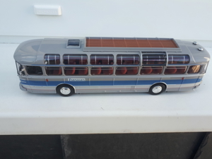 Modellauto 1:43--.NOREV...Bus Saviem S 53 M Transcar 530012  ca 22 cm lang Bild 2
