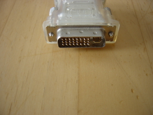 Adapter DVI-I-Stecker 24+5 Polig auf VGA-Buchse Bild 3