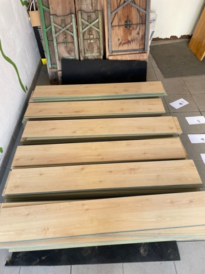 Laminatbodenbretter, Buchenachbildung