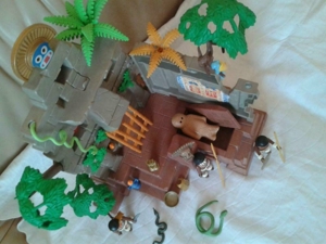Playmobil: Dschungelruine***Inka Tempel***viel Zubehör Bild 3
