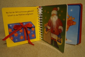 Weihnachts-Fühlbuch , Pappbuch zum Fühlen... Coppenrath Bild 2