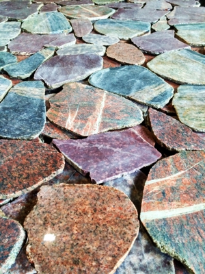 Wandverkleidung Steine; Shnitt steine; feldsteine; Natursteine; Steine; Cut stone Bild 3