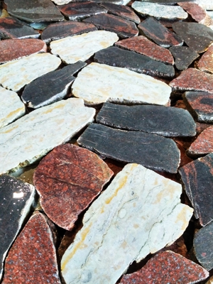 Wandverkleidung Steine; Shnitt steine; feldsteine; Natursteine; Steine; Cut stone Bild 5