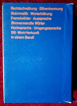 Wahrig - Deutsches Wörterbuch Neuausgabe 1980 Bild 3