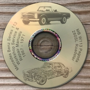 Mercedes 108 109 110 Heckflosse 111 113 SL Pagode Reparatur Service WIS CD Bild 15