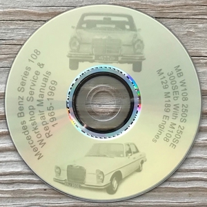 Mercedes 108 109 110 Heckflosse 111 113 SL Pagode Reparatur Service WIS CD Bild 14