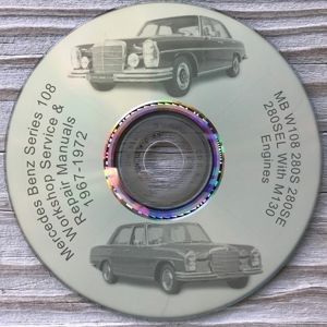 Mercedes 108 109 110 Heckflosse 111 113 SL Pagode Reparatur Service WIS CD Bild 13