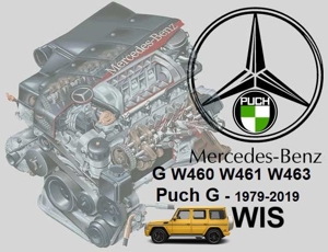 Mercedes Puch G G-Klasse W460 W461 W463 Service Werkstatthandbuch Reparatur CD WIS Bild 9
