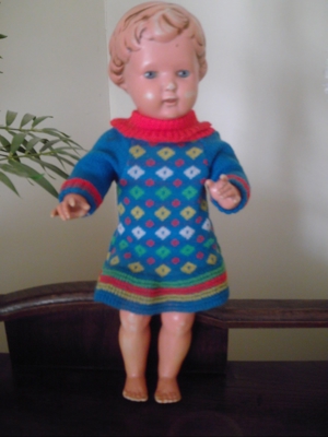 alte Schildkrötpuppe Puppe 50er Jahre 60er Jahre