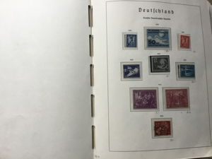 DDR Briefmarken großer Posten mit Zubehör Bild 3